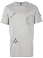 Lanvin - Arrow T-shirt - Men - Cotton - M, Grey, Cotton