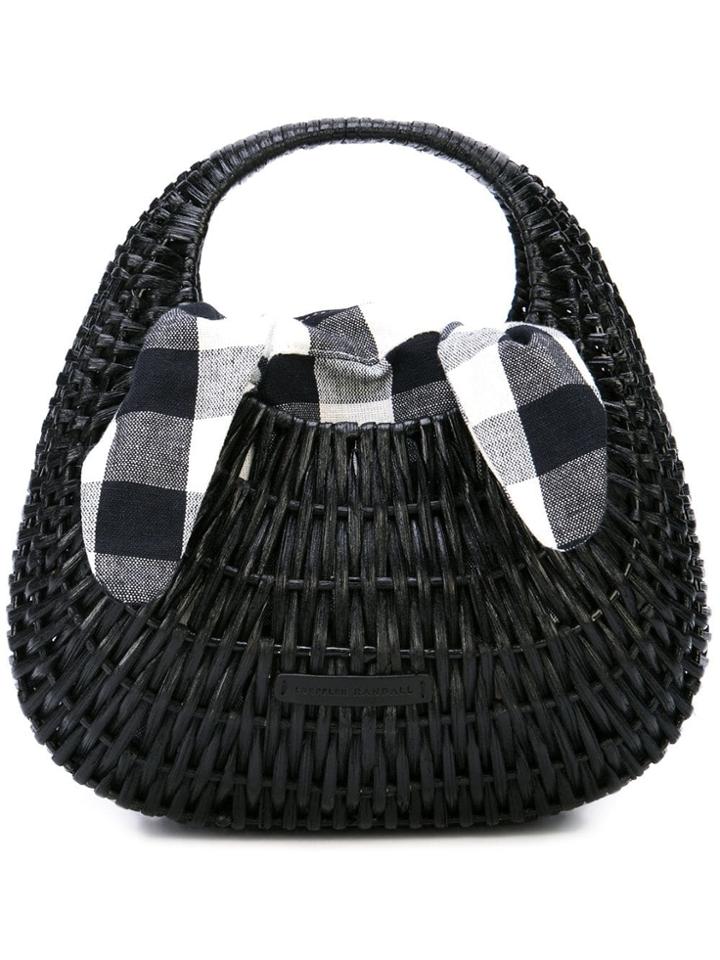 Loeffler Randall Lorina Basket Bag - Black