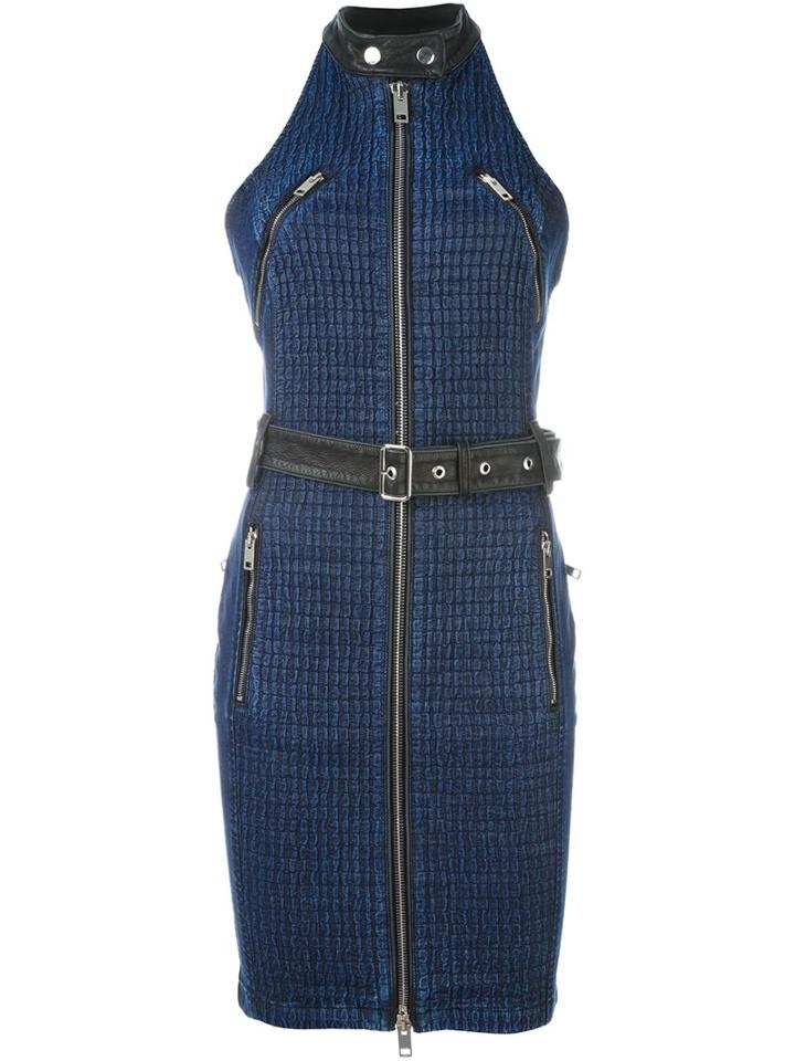 Diesel Crocodile Skin Effect Dress