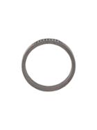 Eye M By Ileana Makri Thin Band Ring - Grey