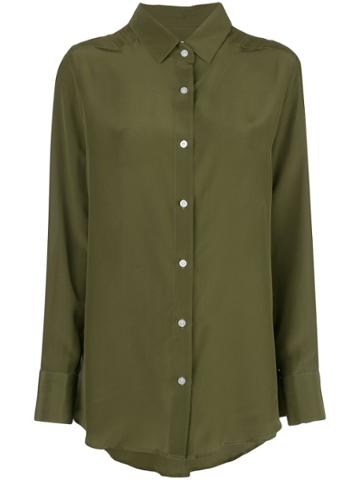 Dresshirt Fluid Shirt - Green