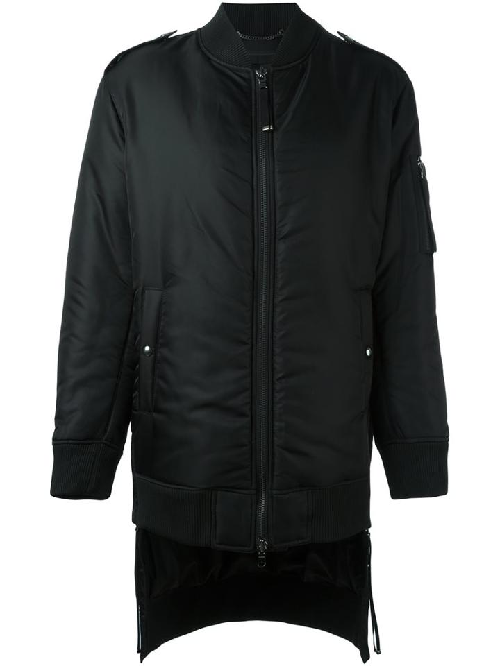 Diesel Black Gold Long Bomber Jacket