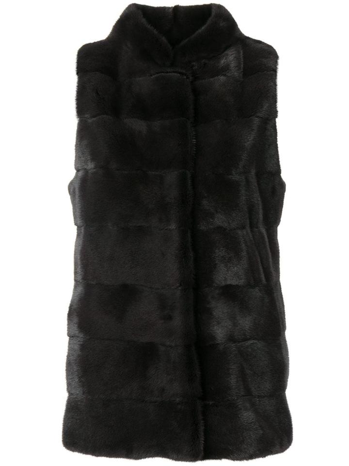 Cara Mila Ansu Buttoned Gilet - Grey