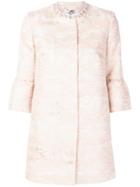 Blugirl Jacquard Oversized Jacket - Nude & Neutrals