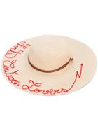 Forte Couture - Forte Couture Lovers Hat - Women - Paper - One Size, Nude/neutrals, Paper