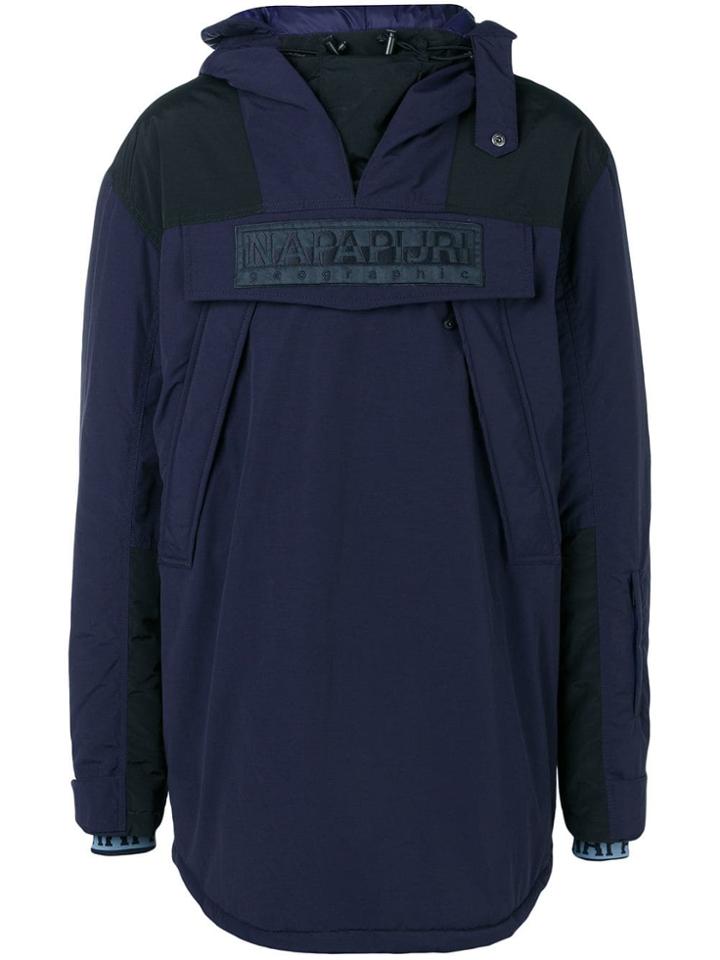 Napapijri Oversized Padded Jacket - Blue