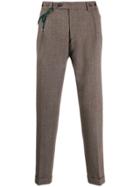 Berwich Straight-leg Tailored Trousers - Brown
