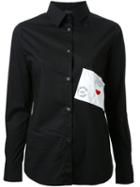 Love Moschino Letter Patch Shirt