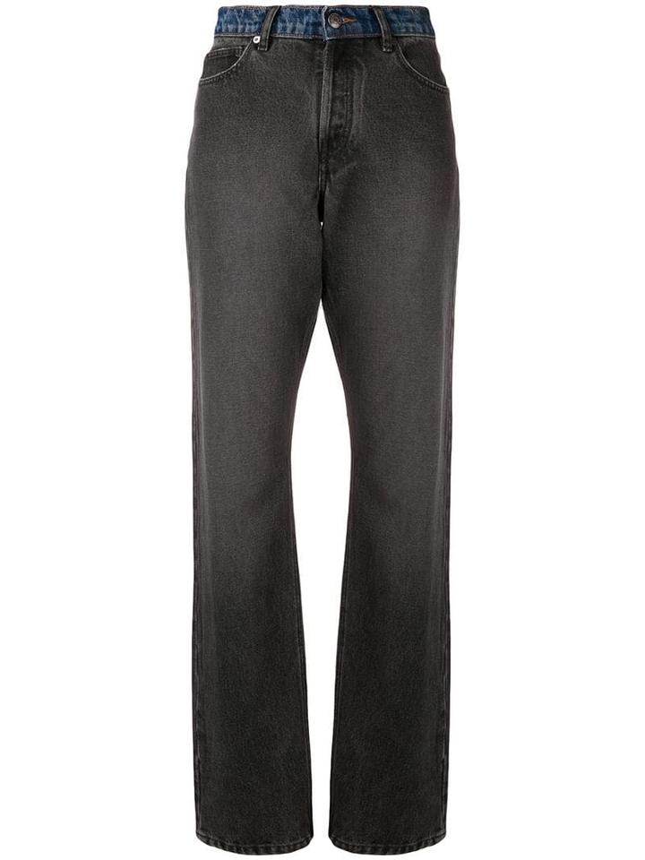 Zadig & Voltaire Fashion Show Two-tone Jeans - Grey