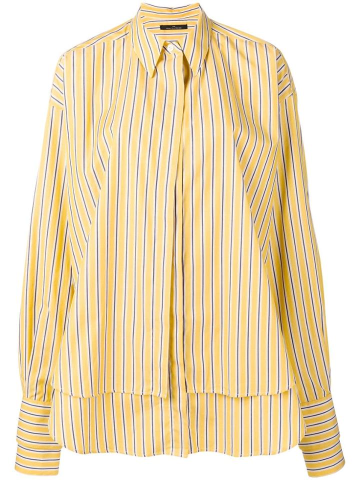 Rokh Layered Oversize Shirt - Yellow