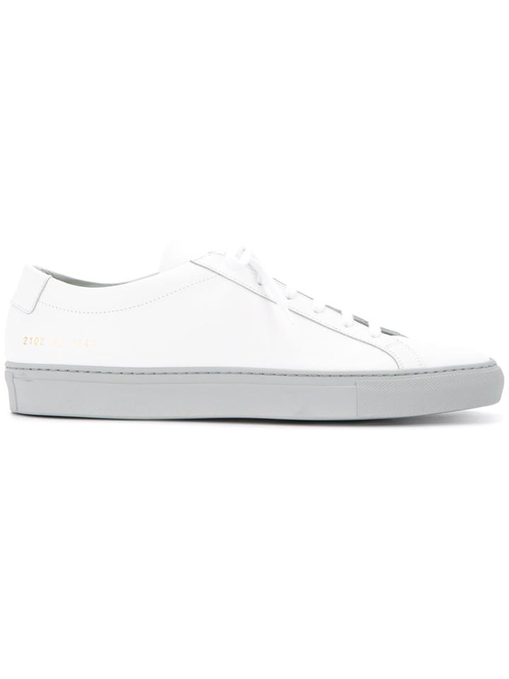 Common Projects Contrast Sole Sneakers - White