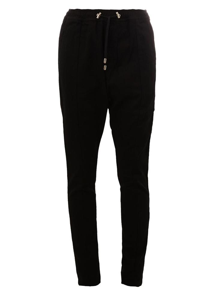 Balmain Skinny Fit Trackpants, Men's, Size: Large, Black, Silk/cotton/polyurethane