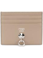 Fendi Classic Logo Cardholder - Neutrals