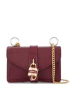 Chloé Aby Chain Shoulder Bag - Red