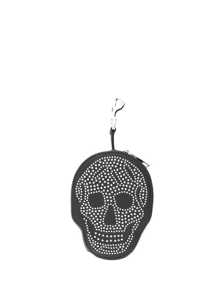 Alexander Mcqueen Skull Coin Purse - Black