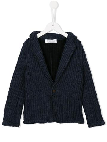 Opililai Ribbed Cardigan, Boy's, Size: 8 Yrs, Blue