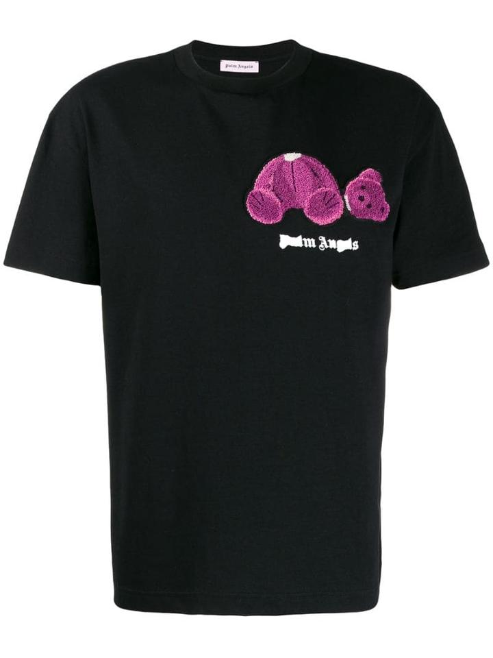 Palm Angels Teddy Bear T-shirt - Black
