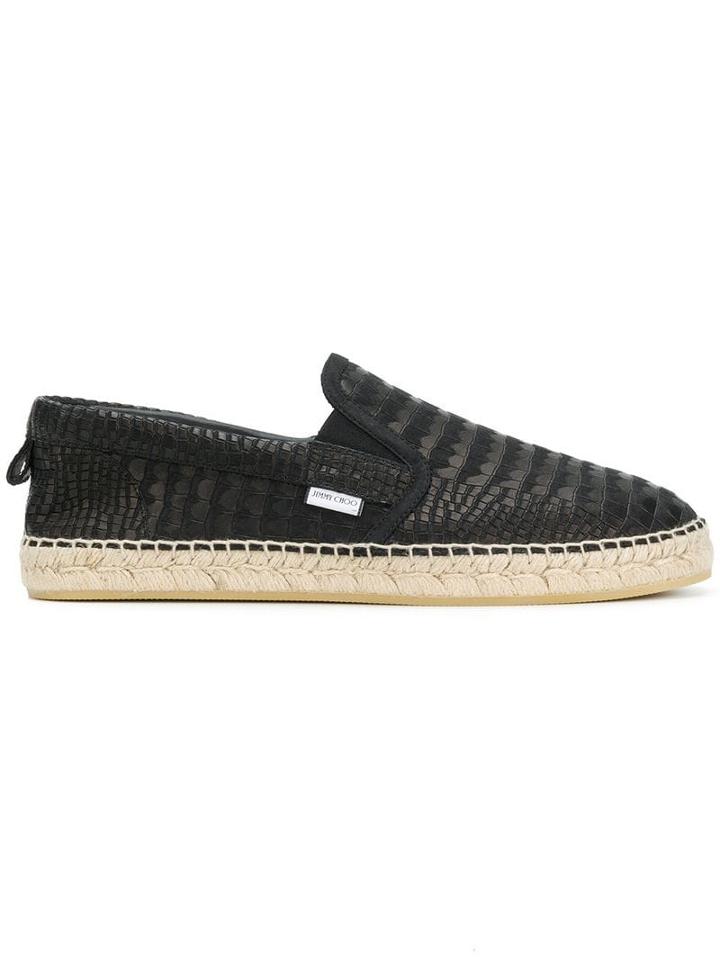 Jimmy Choo Vlad Espadrilles - Black