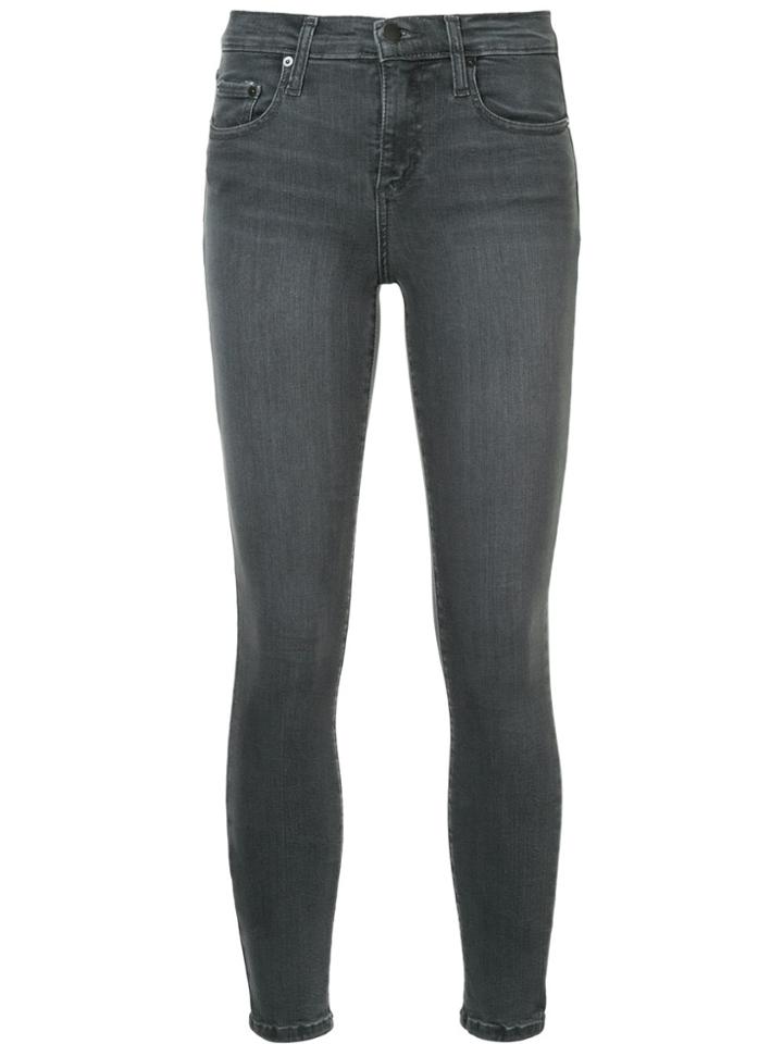 Nobody Denim Geo Skinny Ankle Whisper - Grey
