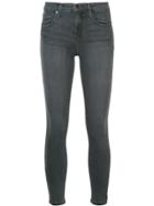 Nobody Denim Geo Skinny Ankle Whisper - Grey