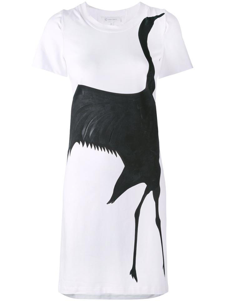Io Ivana Omazic Black Swan Dress - White