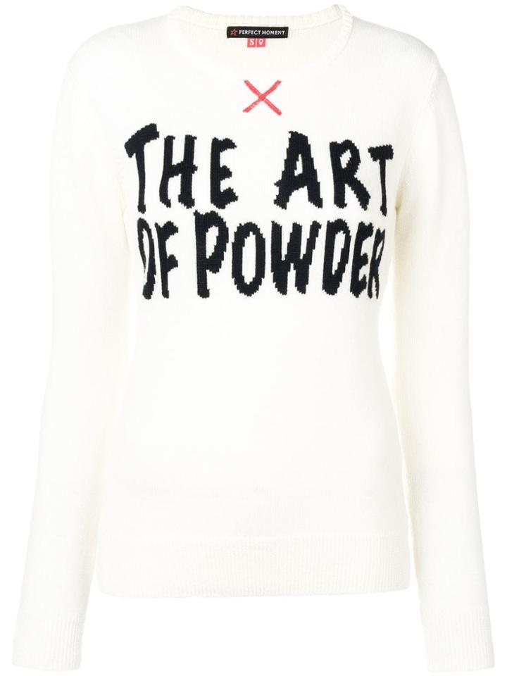 Perfect Moment Art Of Powder Jumper - White