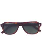 Cutler & Gross Square Lens Sunglasses - Brown
