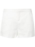 Joie - Short Linen Shorts - Women - Linen/flax - 4, White, Linen/flax