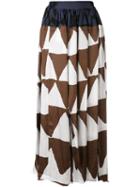 Vivienne Westwood Anglomania - Printed Skirt - Women - Viscose - 44, Women's, Brown, Viscose