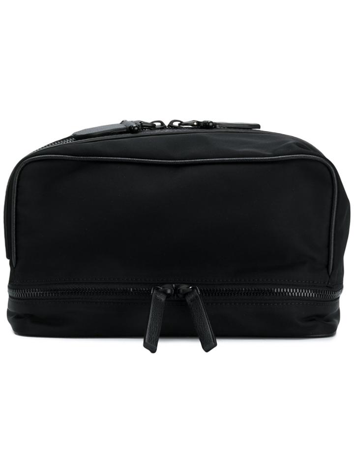Neil Barrett Multi Pocket Wash Bag - Black