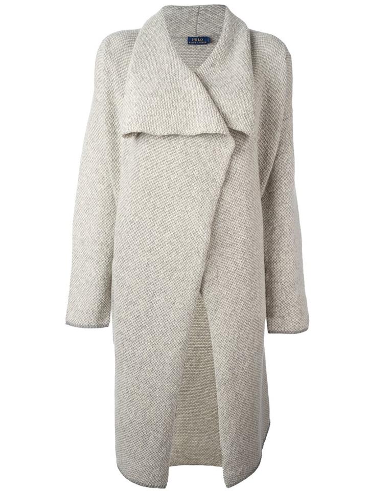 Polo Ralph Lauren Long Open Cardigan, Women's, Size: Small, Nude/neutrals, Cashmere/wool