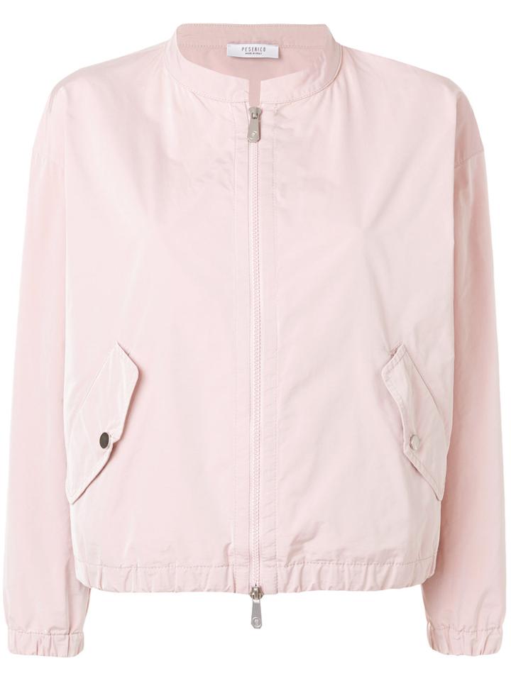 Peserico Bomber Jacket - Pink & Purple