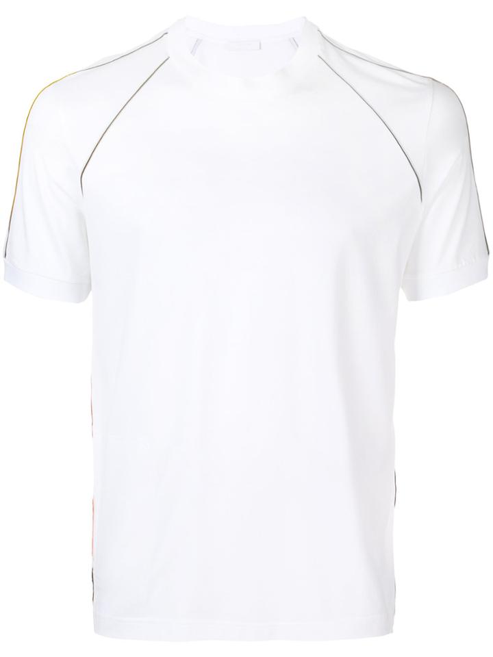 Prada Piped Trim T-shirt - White