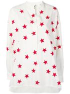 8pm Star Print Shirt - White