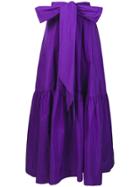 P.a.r.o.s.h. Oversized Bow Skirt - Purple