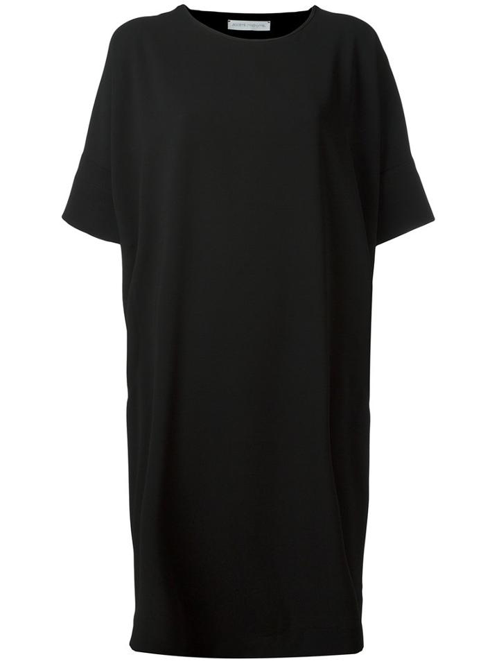 Société Anonyme - Back Collar Dress - Women - Polyester - One Size, Black, Polyester