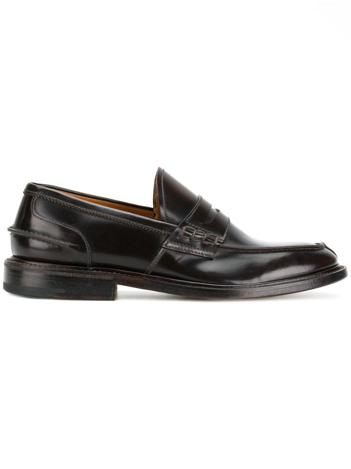 Premiata Classic Slip-on Loafers - Brown