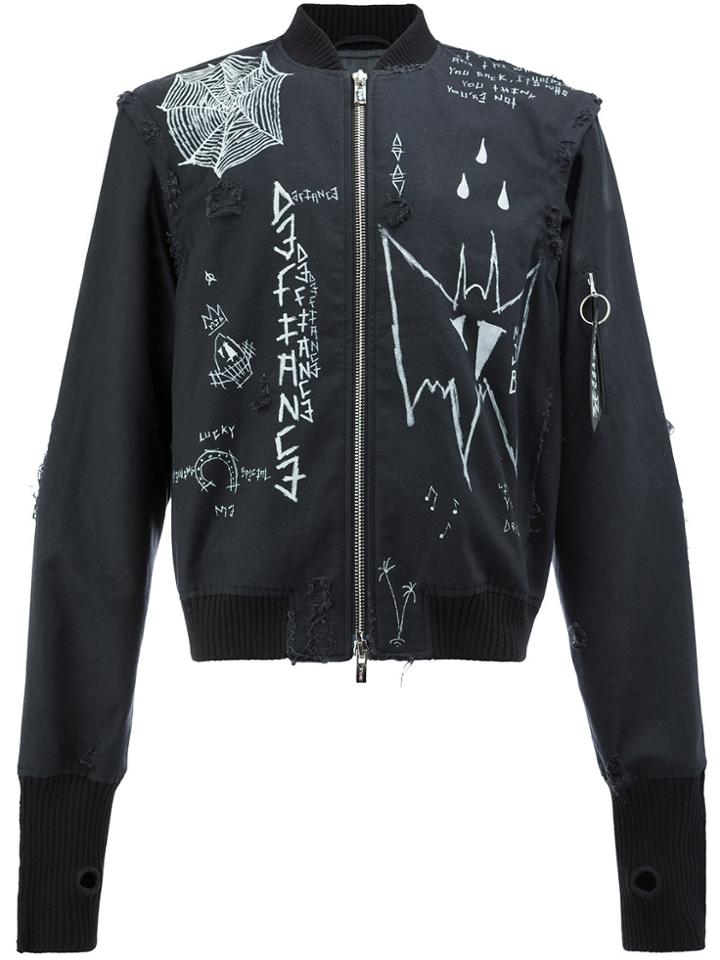 Mjb Atticus Bomber Jacket - Black