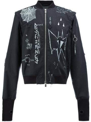 Mjb Atticus Bomber Jacket - Black
