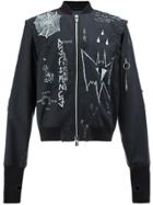 Mjb Atticus Bomber Jacket - Black