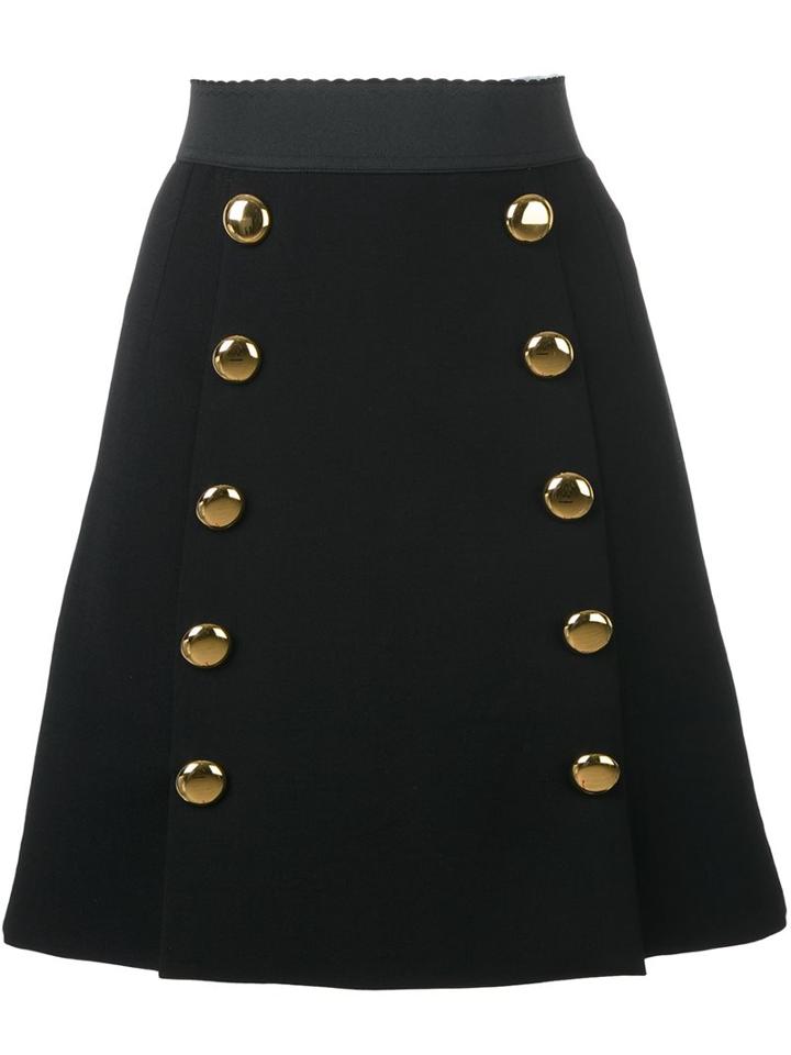 Dolce & Gabbana Double Breasted Skirt
