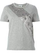 Sonia Rykiel Metallic Panel T-shirt