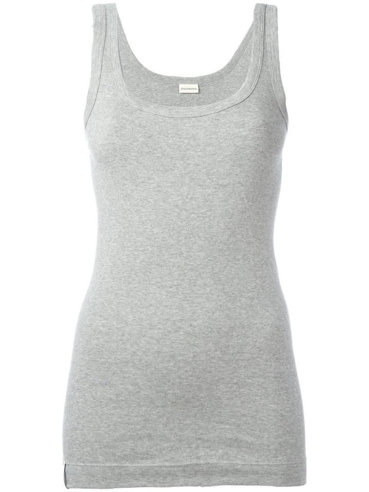 By Malene Birger - New Dawn Tank - Women - Cotton - S, Women's, Grey, Cotton