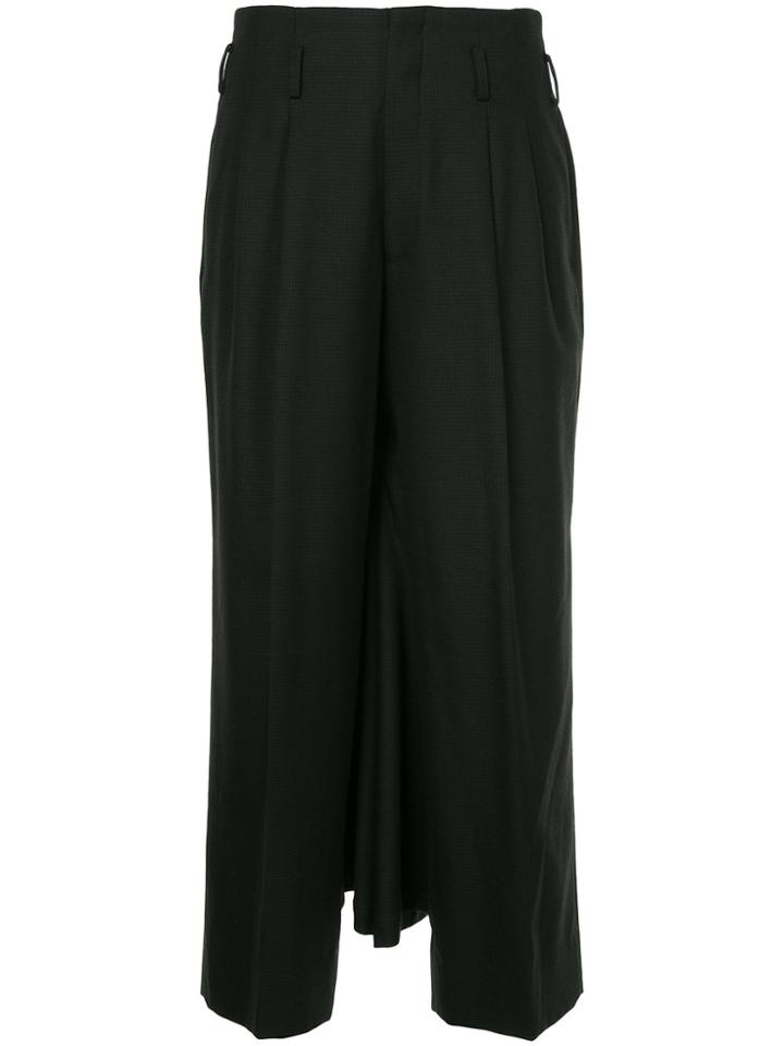 Comme Des Garçons Vintage Wide-leg Trousers - Black
