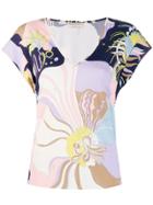 Emilio Pucci Mirabilis Print Top - Purple