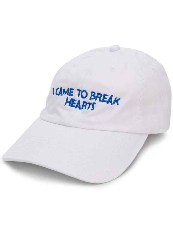 Nasaseasons Slogan Baseball Cap - White