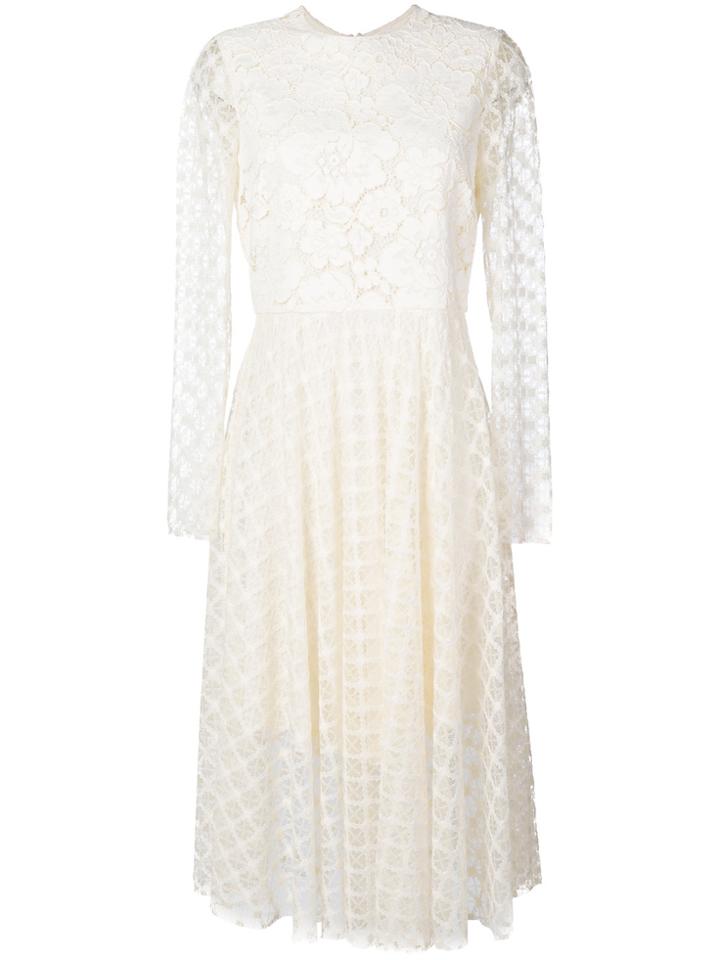 Philosophy Di Lorenzo Serafini Lace Midi Dress - Nude & Neutrals
