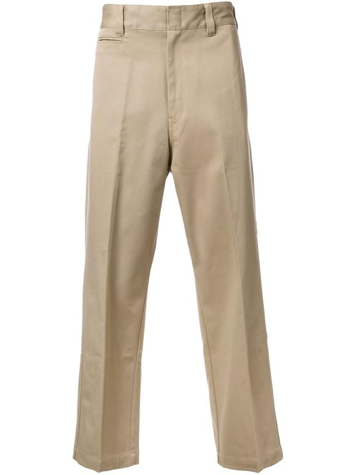 Mr. Gentleman 'mrg Ex Chino' Trousers, Men's, Size: Xxl, Brown, Cotton/polyester/polyurethane