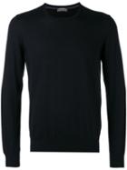 Barba - Sweater - Men - Silk/cashmere - 54, Blue, Silk/cashmere