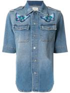 Zadig & Voltaire Tex Denim Shirt - Blue